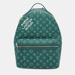 Louis Vuitton: Зелёный рюкзак 