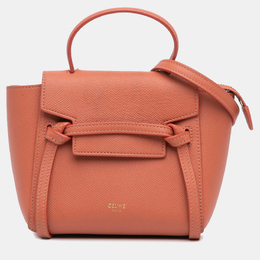 Celine: Оранжевая сумка 
