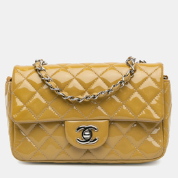 Chanel: Жёлтая сумка 