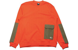 The North Face: Оранжевая толстовка 