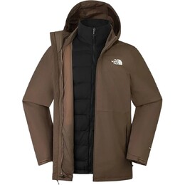 The North Face: Коричневая куртка 