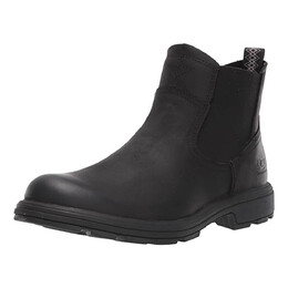 UGG: Чёрные ботинки 