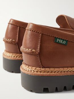 Polo Ralph Lauren: Коричневые туфли 