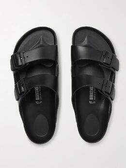 Birkenstock: Чёрные сандалии 