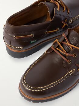 Polo Ralph Lauren: Коричневые туфли 