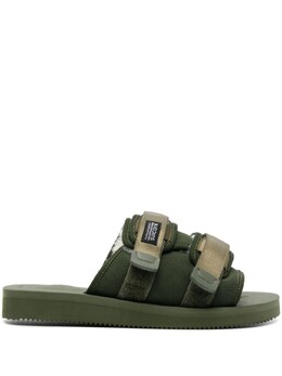 Suicoke: Зелёные сандалии 