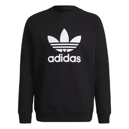 Adidas: Чёрная толстовка  Originals