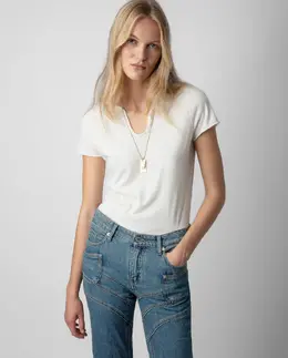 Zadig & Voltaire: Хлопковая футболка 