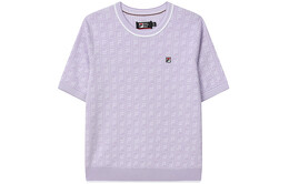 Fila: Фиолетовая футболка 