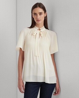 Ralph Lauren: Блуза с бантом 