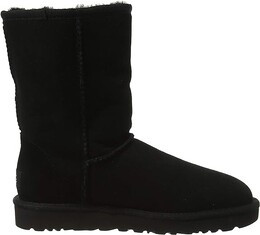 UGG: Чёрные угги  Classic Short II