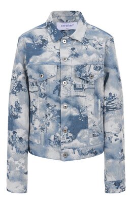 Off-White: Джинсовая куртка 