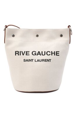 Saint Laurent: Сумка  Rive Gauche с принтом