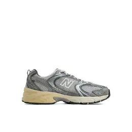 New Balance: Серые кеды  530