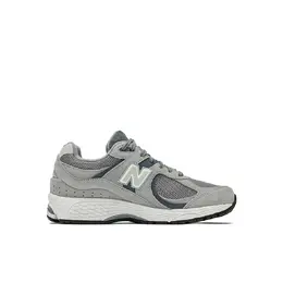 New Balance: Серые кеды  2002R