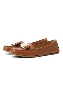 Ferragamo: Коричневые лоферы  Vara