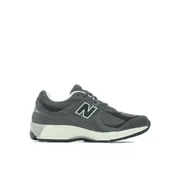 New Balance: Серые кеды 