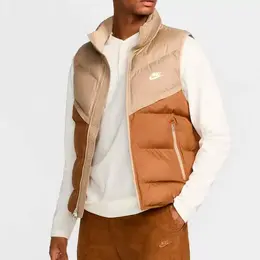 NIKE: Бежевый жилет  Windrunner