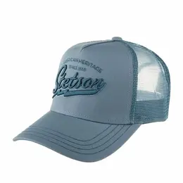 STETSON: Голубая кепка 
