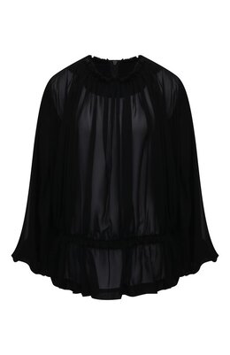 Comme des Garcons: Чёрная блуза 