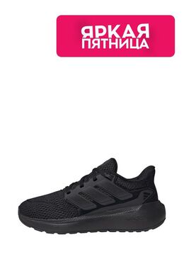 Adidas: Чёрные кроссовки 