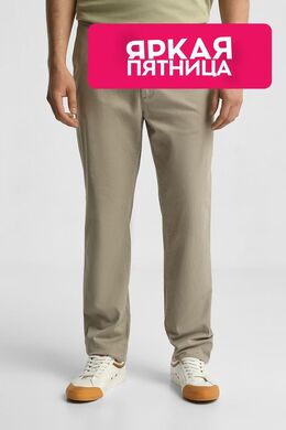 Calvin Klein: Хлопковые брюки 