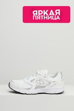 NEW BALANCE: Белые кроссовки 