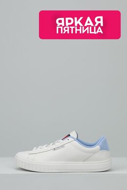 Tommy Hilfiger: Белые кеды 