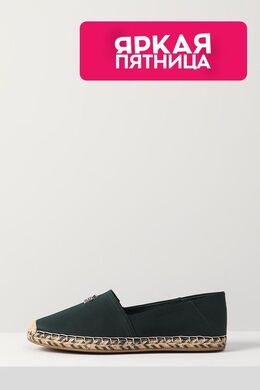 Tommy Hilfiger: Зелёные туфли 