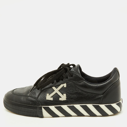 Off-White: Чёрные кроссовки  Vulcanized