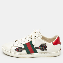 Gucci: Белые кроссовки  Ace