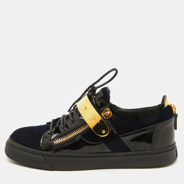 Giuseppe Zanotti: Синие кроссовки 