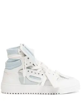 Off-White: Голубые кроссовки  Off Court