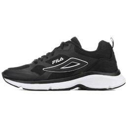 Fila: Чёрные кроссовки 