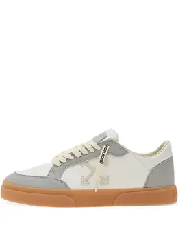 Off-White: Белые кроссовки  Vulcanized
