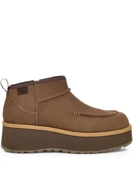 UGG: Коричневые ботинки  Ultra Mini