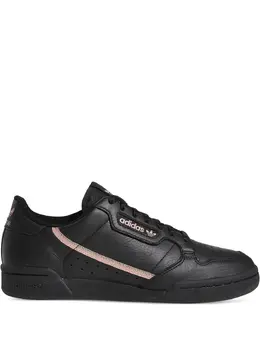 adidas: Чёрные кроссовки  Continental 80