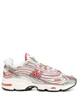 New Balance: Красные кроссовки 