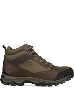 Timberland: Коричневые ботинки 