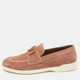 Valentino: Розовые лоферы  VLogo