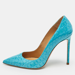 Aquazzura: Голубые туфли 