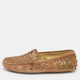 Tod's: Коричневые лоферы 