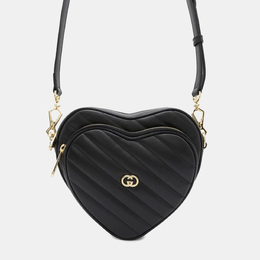 Gucci: Чёрная сумка  Interlocking G