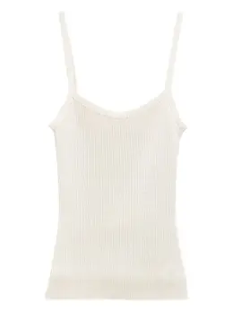 Chloé: Белая майка 