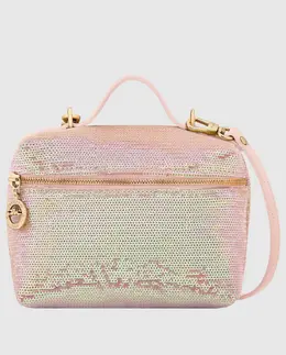 Longchamp: Прозрачная сумка  Le Pliage