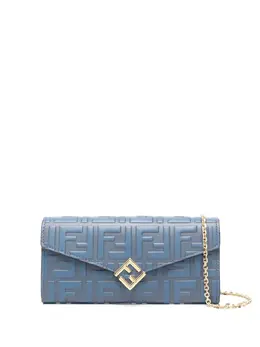 FENDI: Голубой клатч 