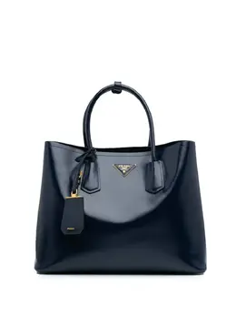 Prada Pre-Owned: Голубая сумка 