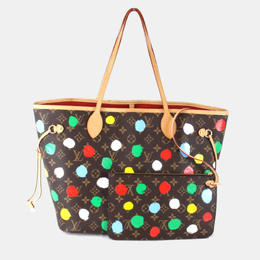 Louis Vuitton: Коричневая сумка  Neverfull MM