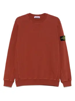 Stone Island: Коричневый свитшот  Compass