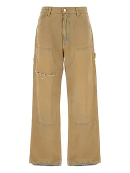 AMIRI: Бежевые джинсы 
